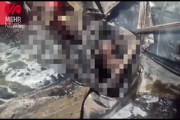 ببینید: مرگ سرنشینان پیکان در تصادف آتشین در یزد